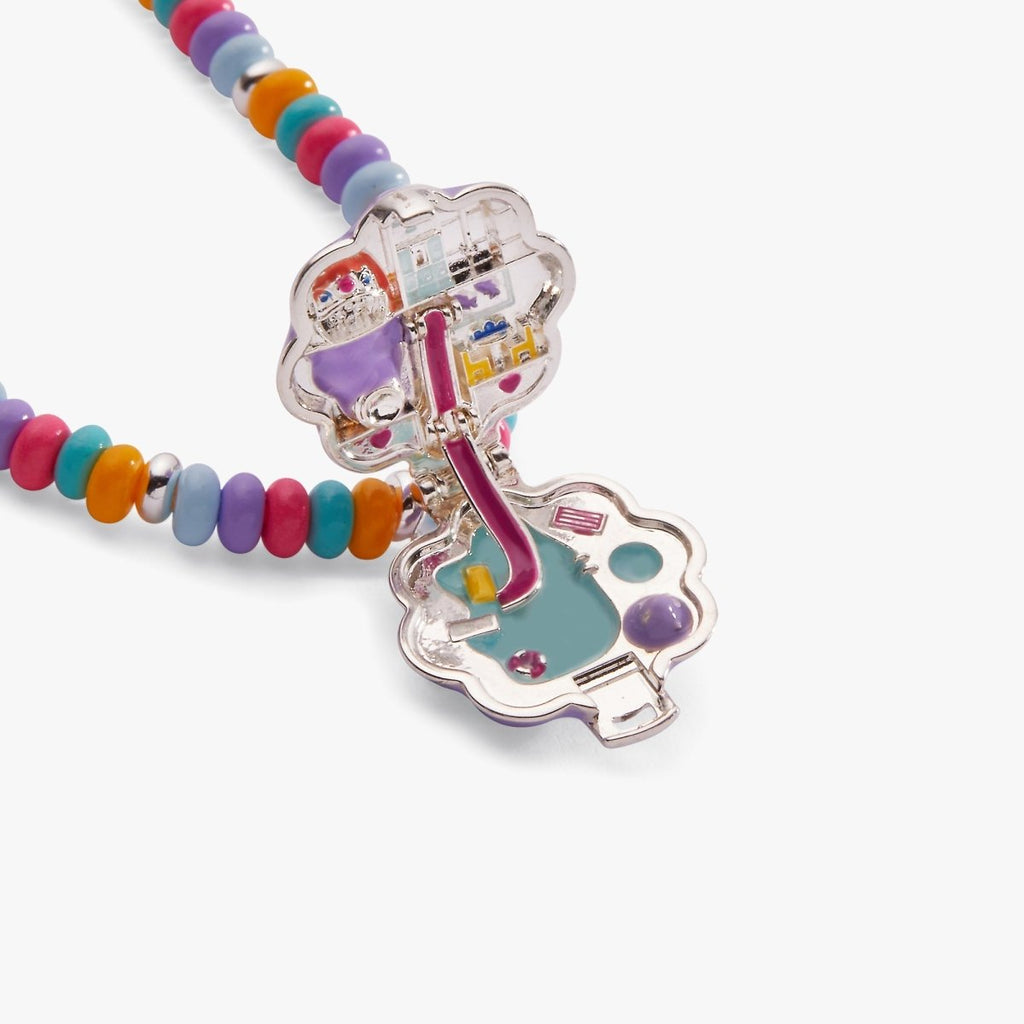 Polly Pocket™ Limited Edition Pool Party Beaded Locket Necklace - Willow & Luna