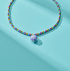 Polly Pocket™ Limited Edition Pool Party Beaded Locket Necklace - Willow & Luna