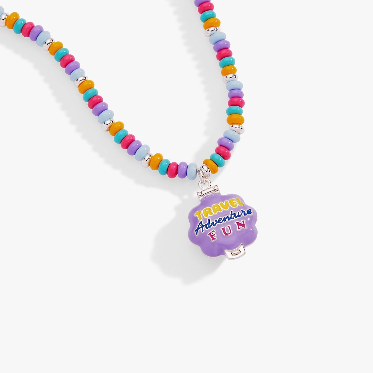 Polly Pocket™ Limited Edition Pool Party Beaded Locket Necklace - Willow & Luna