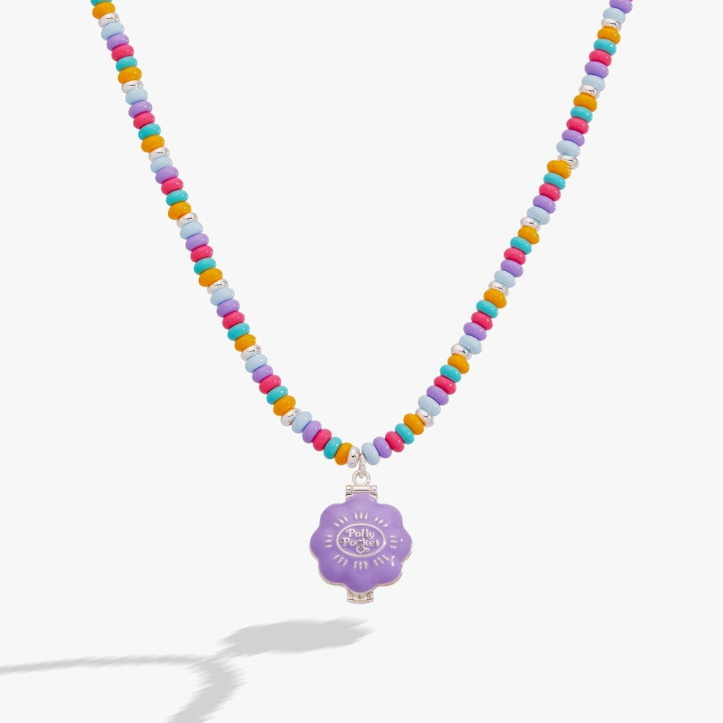 Polly Pocket™ Limited Edition Pool Party Beaded Locket Necklace - Willow & Luna