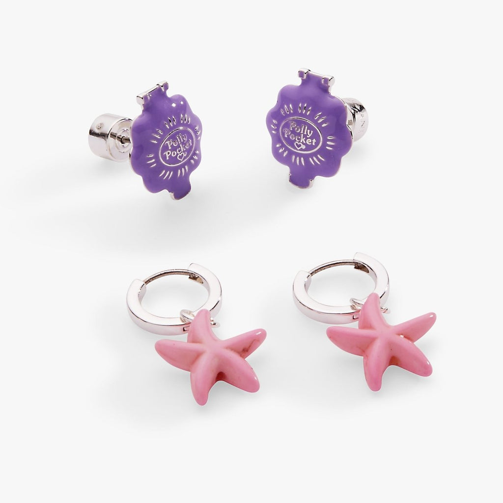 Polly Pocket™ Limited Edition Pool Party Earring Set of 2 - Willow & Luna