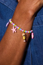 Polly Pocket™ Limited Edition Pool Party Stretch Charm Bracelet - Willow & Luna