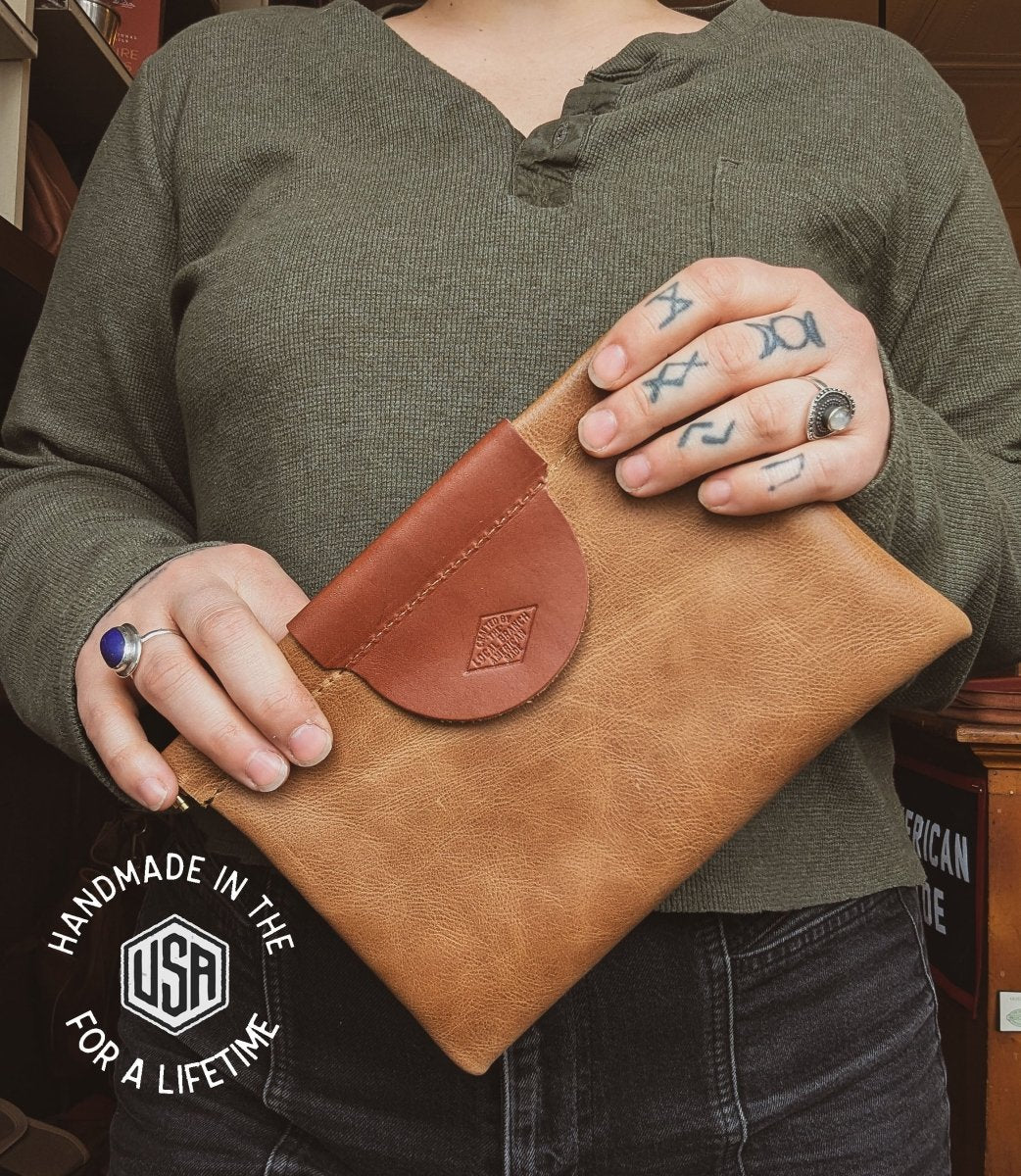 Pop Pouch Clutch - USA Made - Willow & Luna