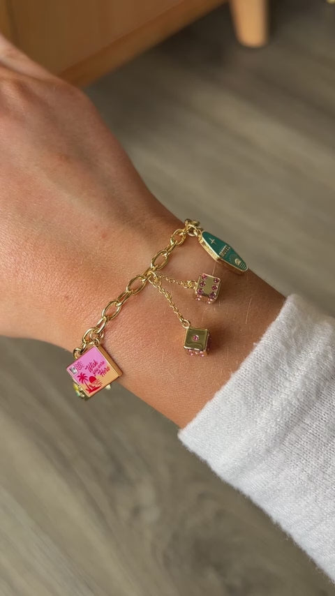Road Trip Multi-Charm Bracelet
