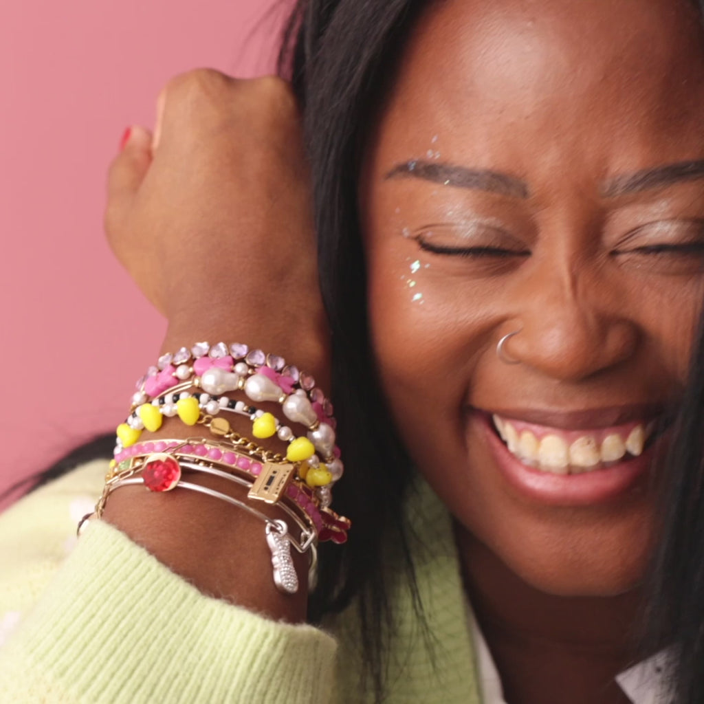 PEEPS® Chick Beaded Bangle