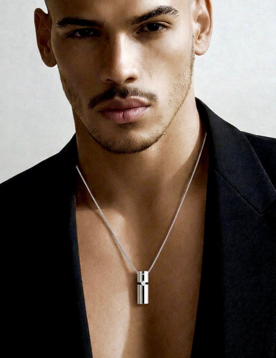 PT099W B.Tiff 3D Cross Croixlumière Pendant Necklace - Willow & Luna