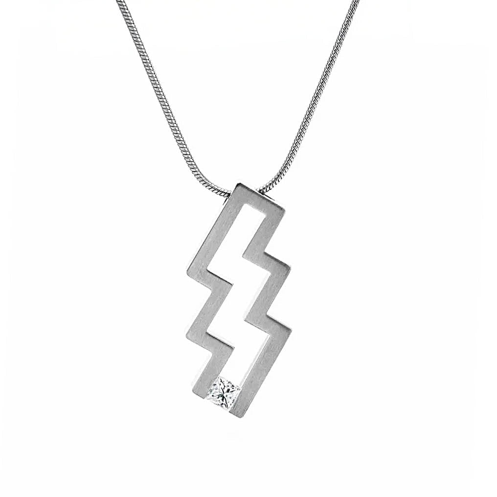 PT126W B.Tiff Éclair Pendant Necklace - Willow & Luna