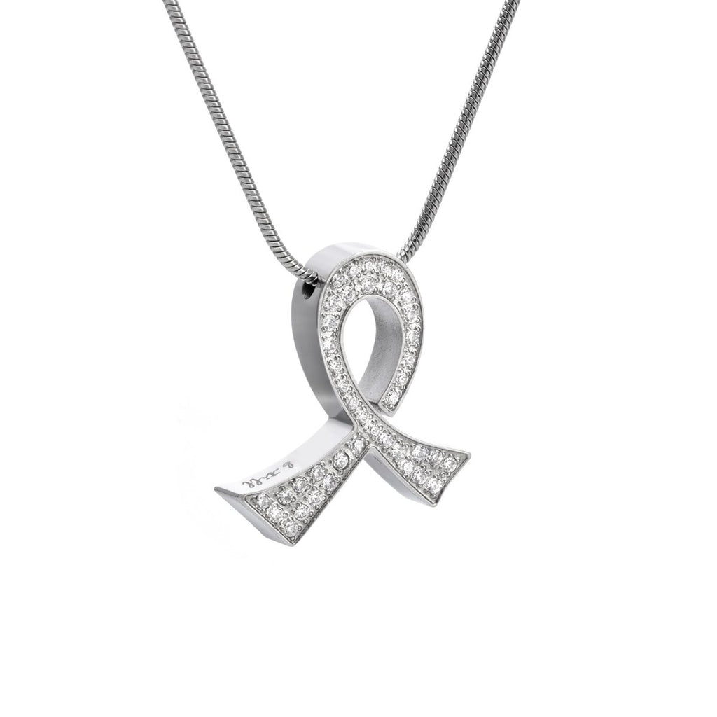 PT204W B.Tiff Pavé Scarf Pendant Necklace - Willow & Luna