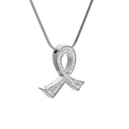 PT204W B.Tiff Pavé Scarf Pendant Necklace - Willow & Luna