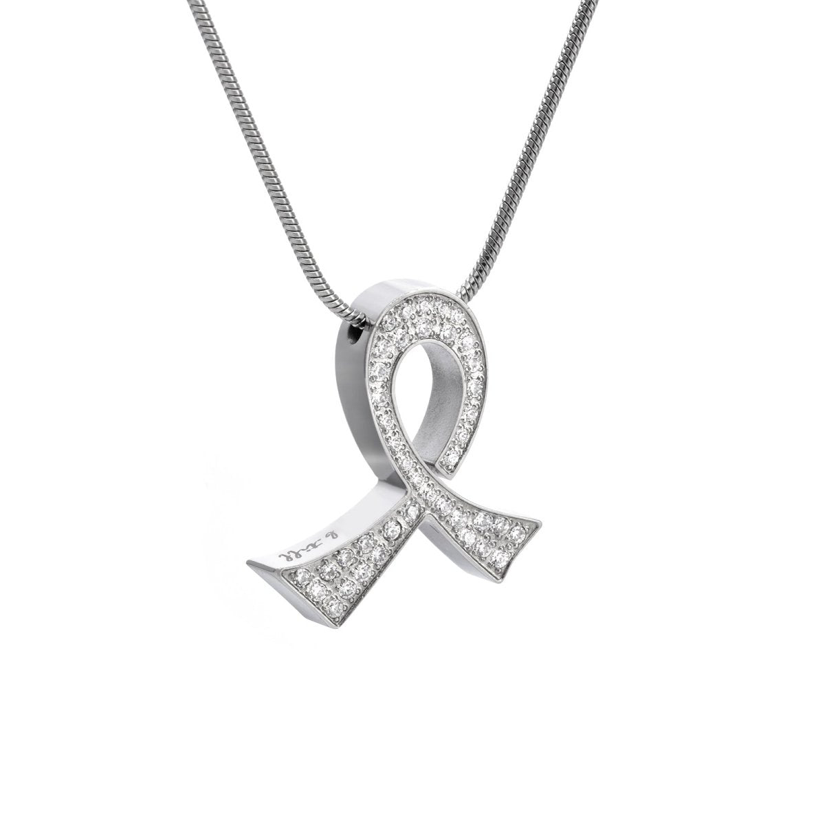 PT204W B.Tiff Pavé Scarf Pendant Necklace - Willow & Luna