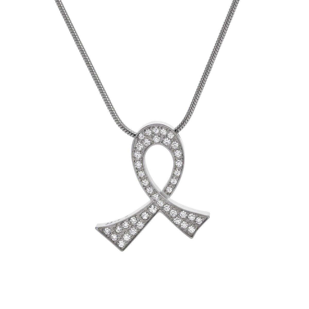 PT204W B.Tiff Pavé Scarf Pendant Necklace - Willow & Luna