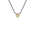 PT301G B.Tiff Gold Cubi Pendant Necklace - Willow & Luna