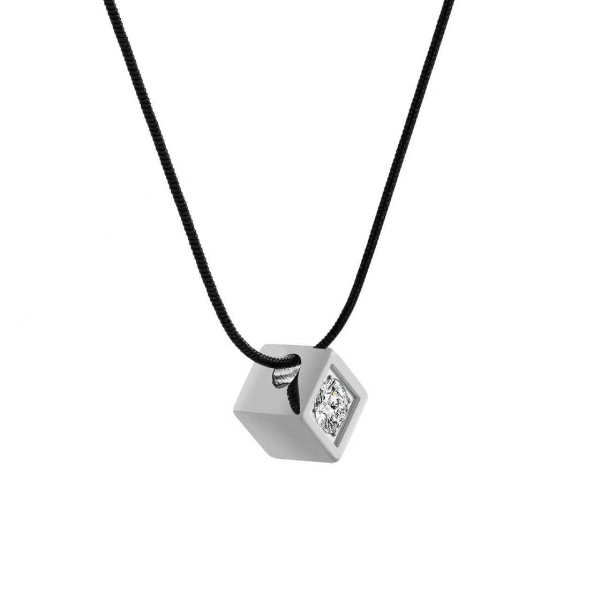PT301W B.Tiff Cubi Pendant Necklace - Willow & Luna