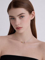 PT302W B.Tiff Triolette Pendant Necklace - Willow & Luna