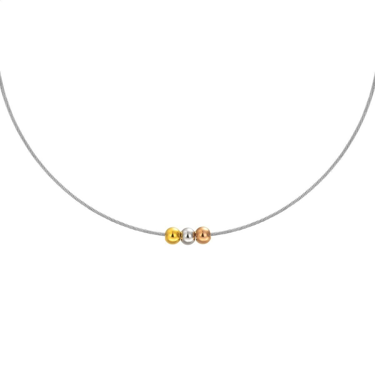 PT302W B.Tiff Triolette Pendant Necklace - Willow & Luna