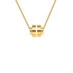 PT303GW B.Tiff Gold Bearing Pendant Necklace - Willow & Luna