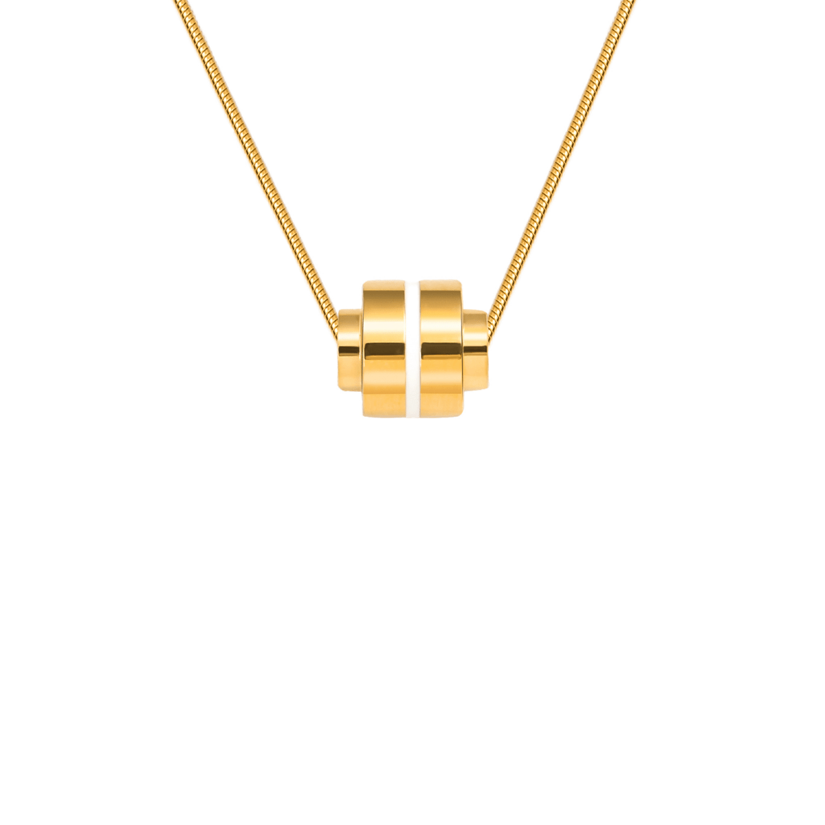 PT303GW B.Tiff Gold Bearing Pendant Necklace - Willow & Luna