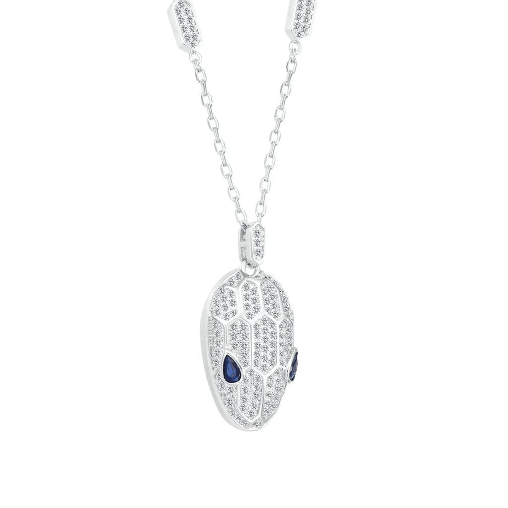 PT307W B.Tiff Pavé Viper Pendant Necklace - Willow & Luna