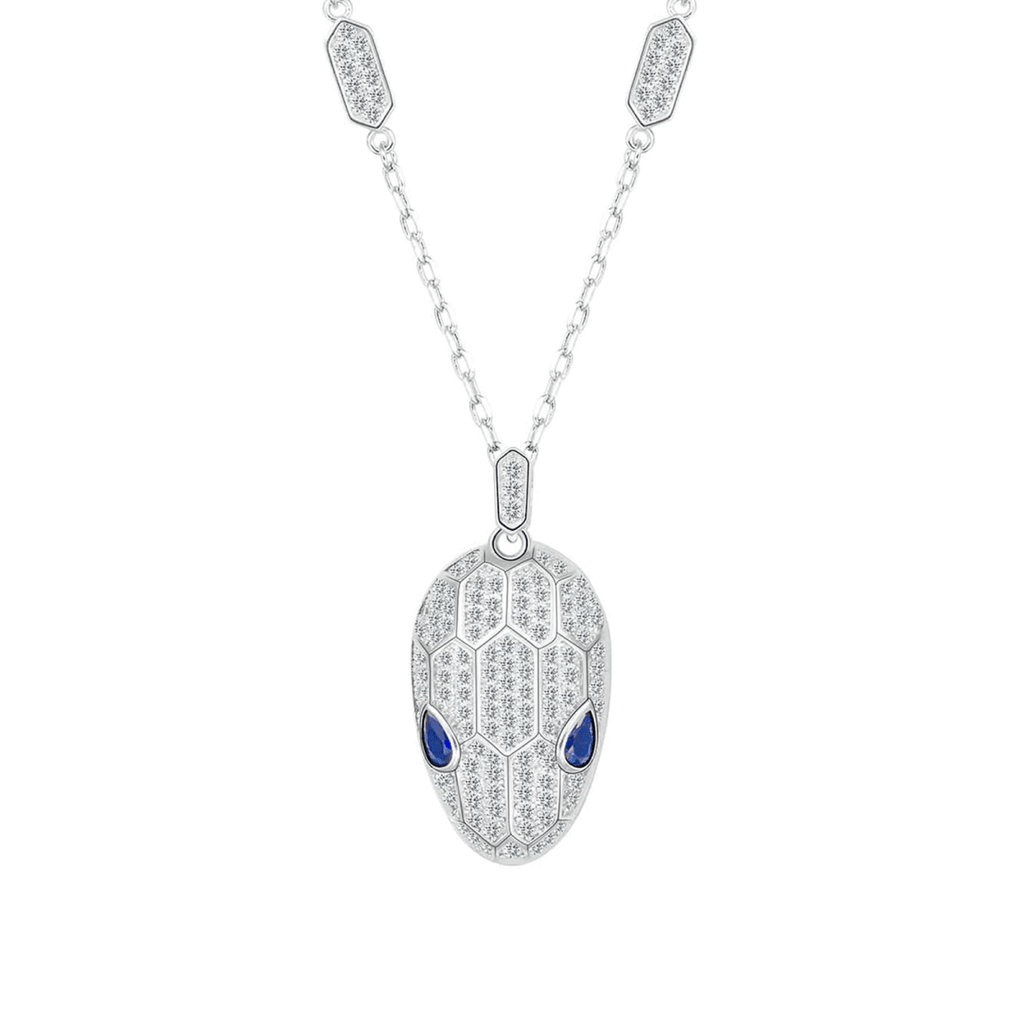 PT307W B.Tiff Pavé Viper Pendant Necklace - Willow & Luna