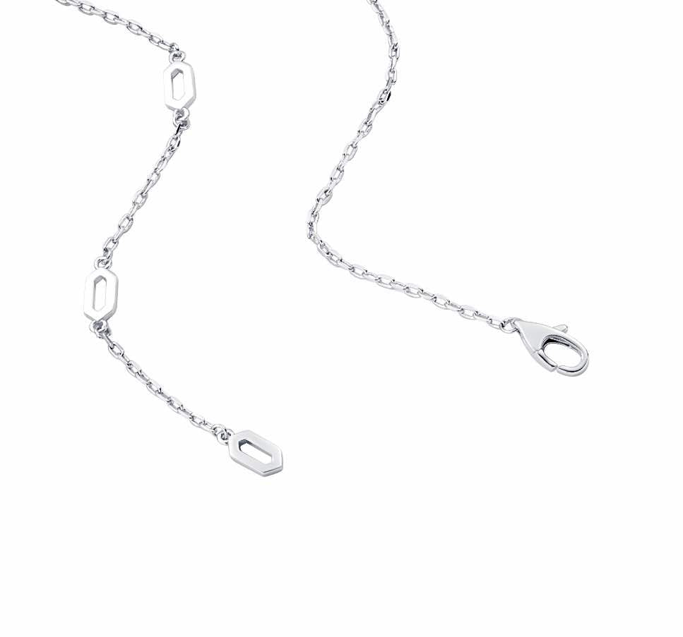 PT307W B.Tiff Pavé Viper Pendant Necklace - Willow & Luna