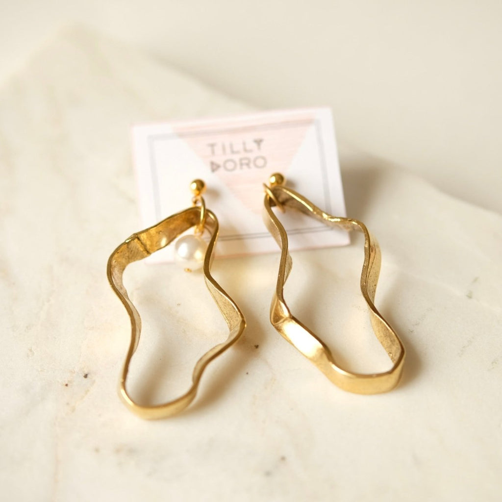 puddle earrings - Willow & Luna