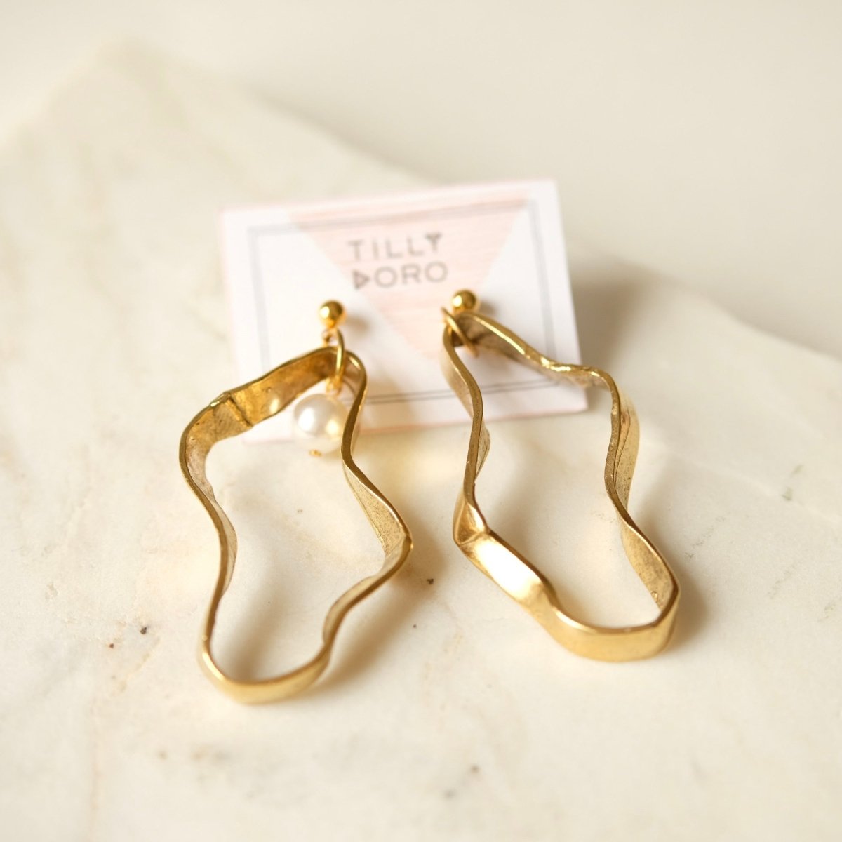 puddle earrings - Willow & Luna