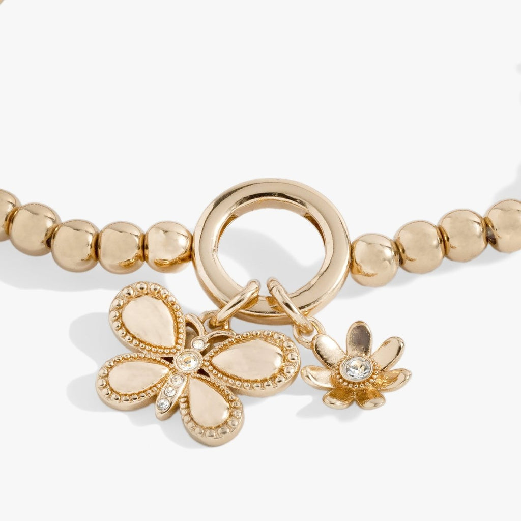 Puffy Butterfly Stretch Bracelet - Willow & Luna