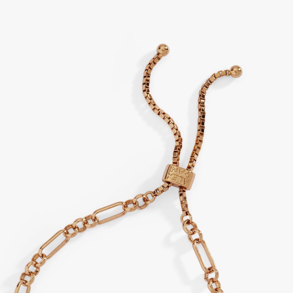 Puffy Heart Gemstone And Pearl Chain Bolo Bracelet - Willow & Luna