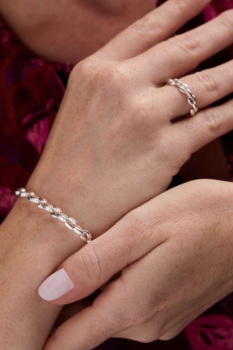 Puffy Rope Chain Bracelet - Willow & Luna