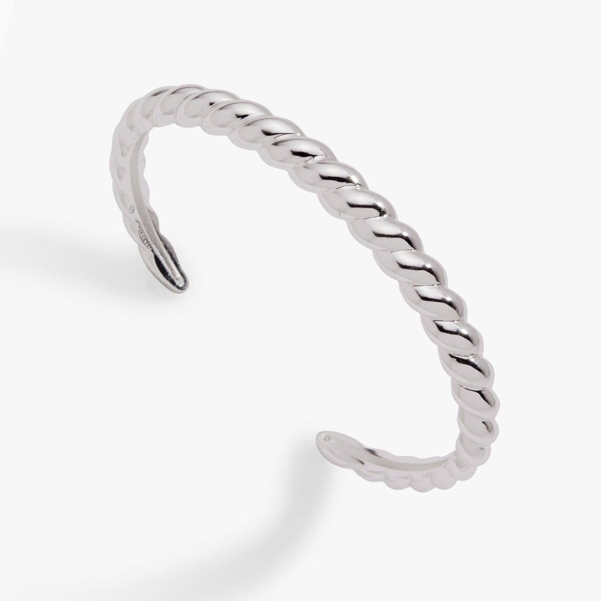 Puffy Rope Texture Cuff Bracelet - Willow & Luna