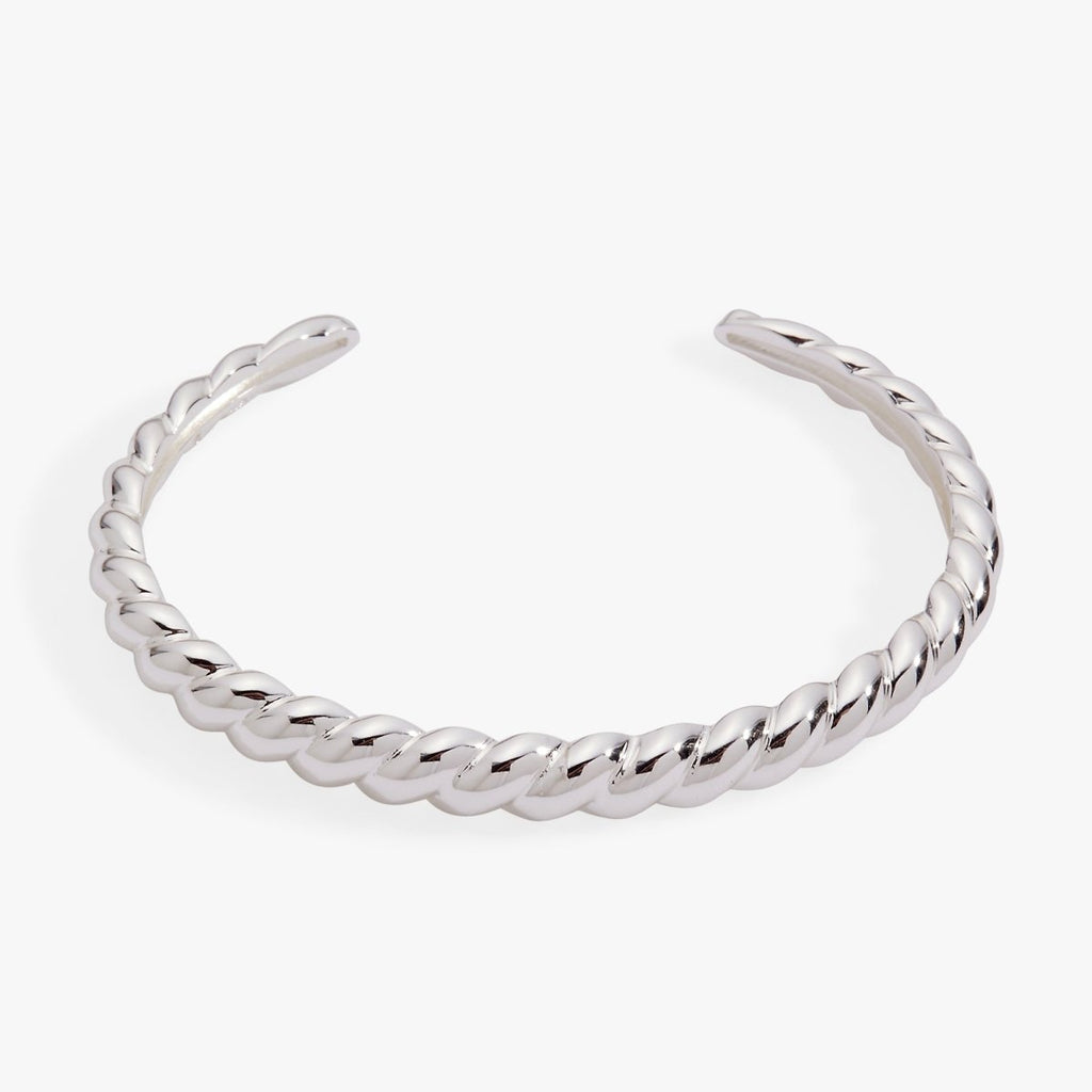 Puffy Rope Texture Cuff Bracelet - Willow & Luna