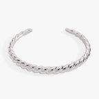Puffy Rope Texture Cuff Bracelet - Willow & Luna