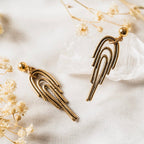 rainbow earrings - Willow & Luna