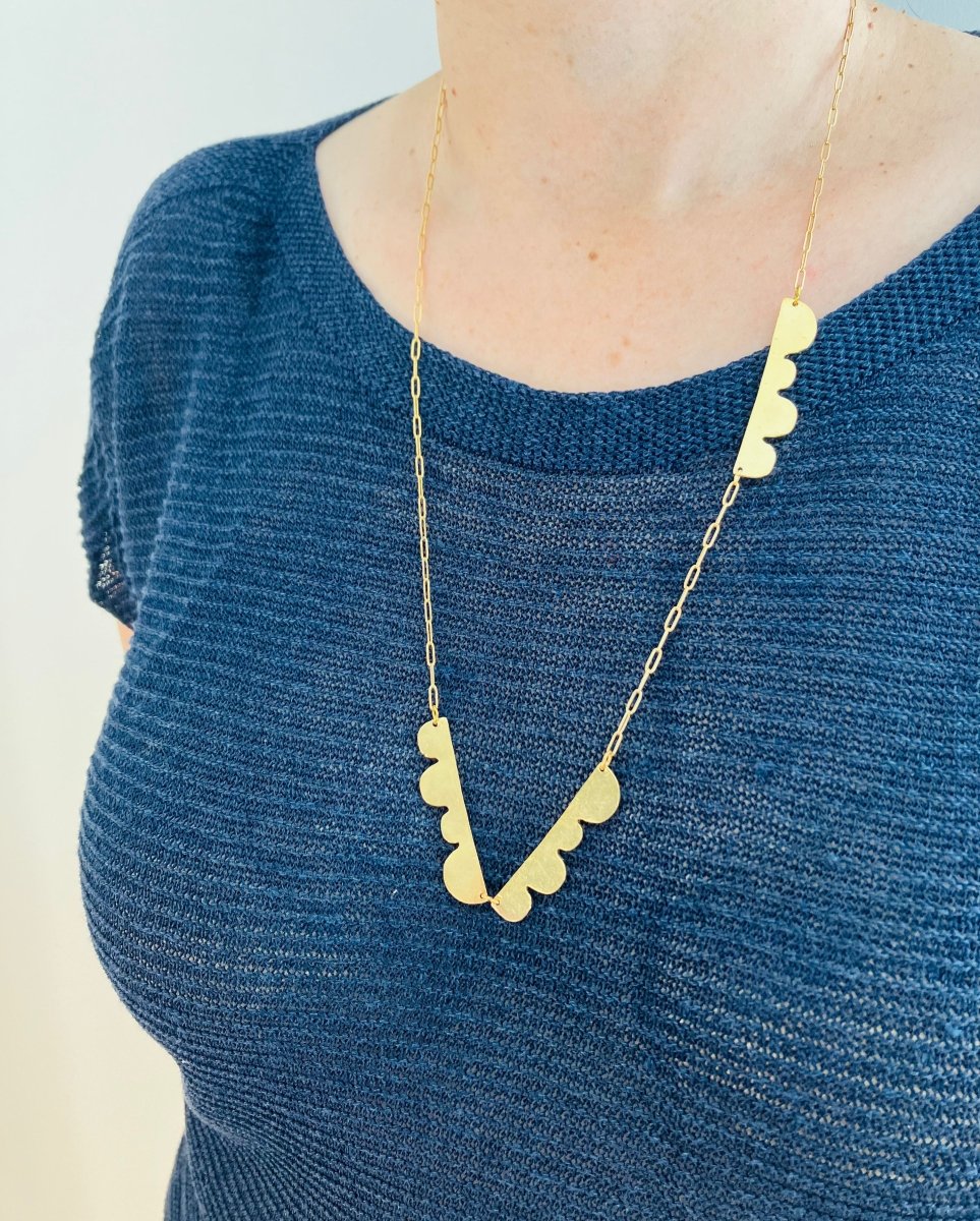 Rolling Hills Necklace - Willow & Luna