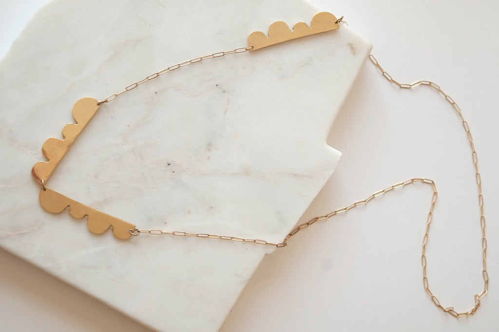 Rolling Hills Necklace - Willow & Luna