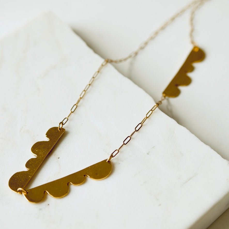 Rolling Hills Necklace - Willow & Luna