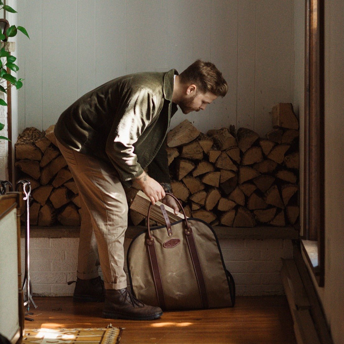 Rugged Log Carrier - USA Made - Willow & Luna