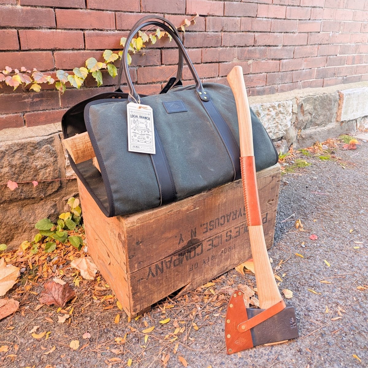 Rugged Log Carrier - USA Made - Willow & Luna
