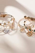 Sagittarius Zodiac Charm Bangle - Willow & Luna