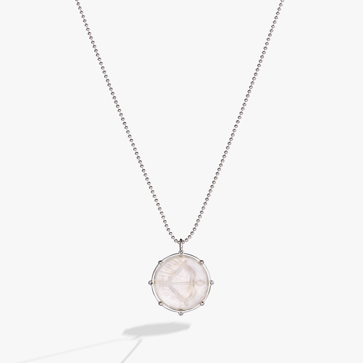 Sagittarius Zodiac Double - Sided Charm Necklace - Willow & Luna