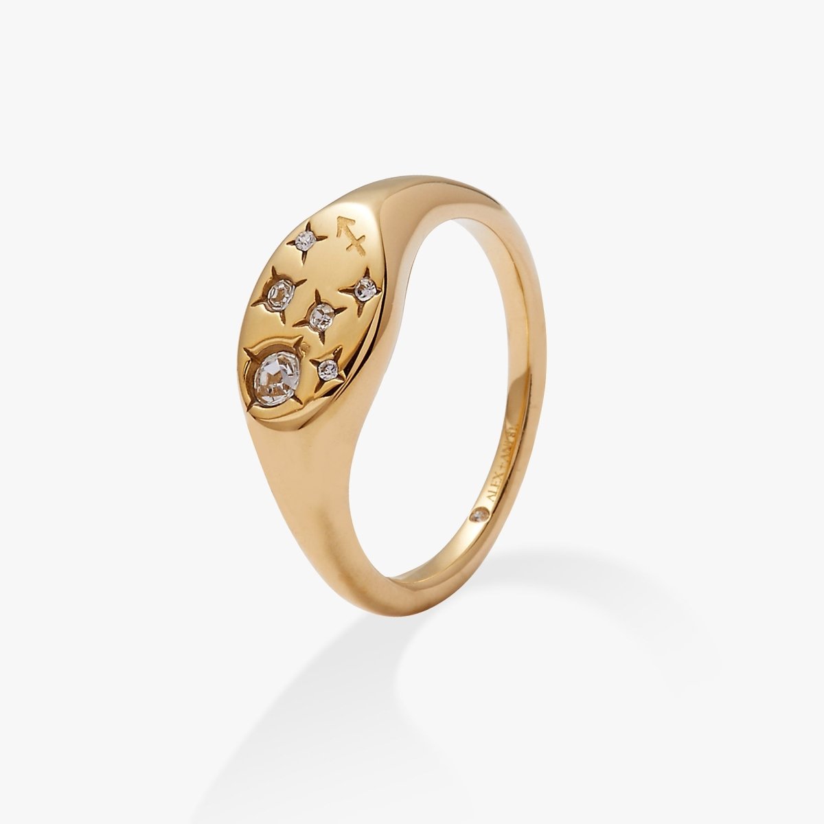 Sagittarius Zodiac Ring - Willow & Luna