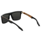 Sepulveda: Polished Black & Copper / Grey Lens - Willow & Luna