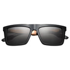 Sepulveda: Polished Black & Copper / Grey Lens - Willow & Luna
