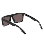 Sepulveda: Polished Dazzle - Brushed Black / Grey Lens - Willow & Luna