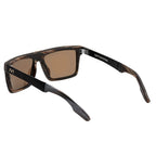 Sepulveda: Polished Double Horn - Brushed Black / Bronze Polarized Lens - Willow & Luna