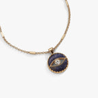 Sodalite Evil Eye Necklace - Willow & Luna