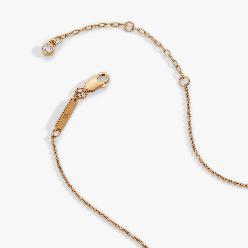 Star of David Delicate Pave Crystal Pendant Necklace - Willow & Luna