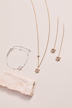 Star of David Delicate Pave Crystal Pendant Necklace - Willow & Luna
