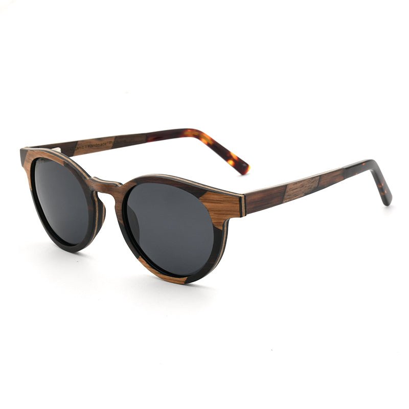 Stinson - Unisex Wooden Sunglasses - Willow & Luna