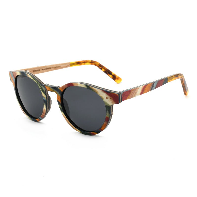 Stinson - Unisex Wooden Sunglasses - Willow & Luna